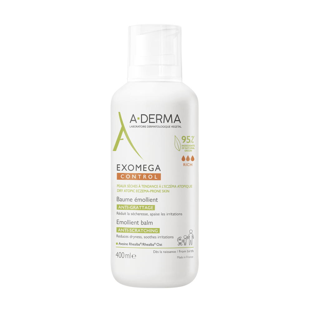 A-DERMA Exomega Control Emolijentni balzam 400ml