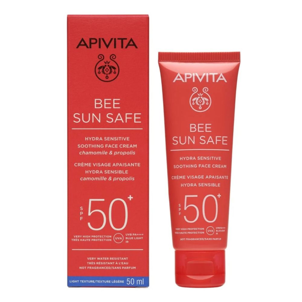 Apivita Bee Sun Safe Krema za osjetljivu kožu lica SPF50 ,50 ml