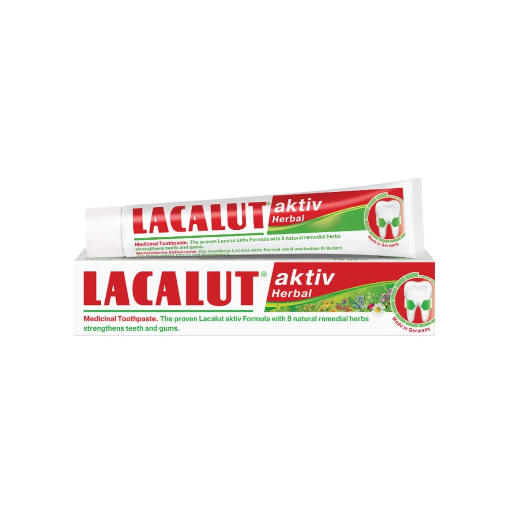 Lacalut Aktiv Herbal pasta za zube 75 ml