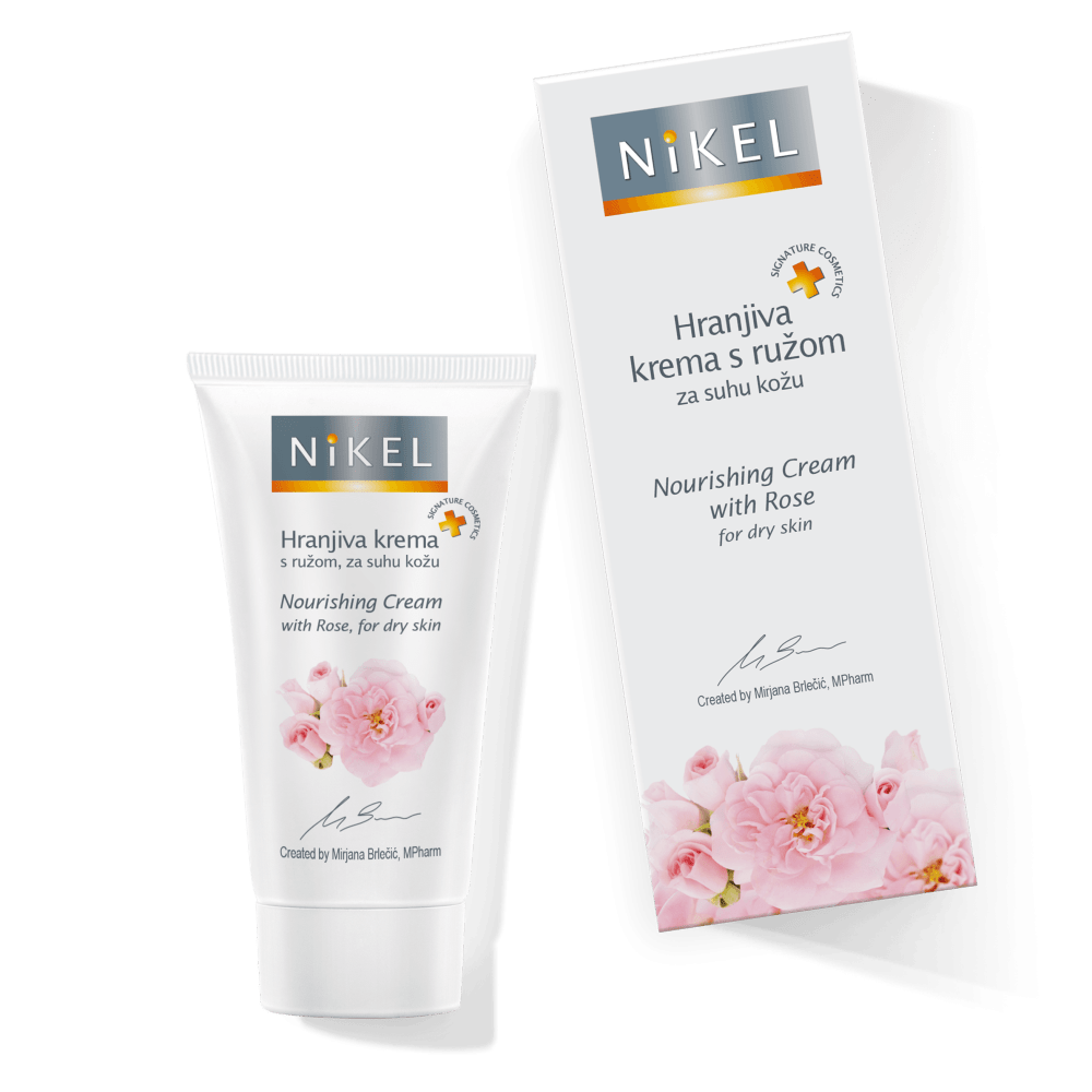 NIKEL Hranjiva krema s ružom