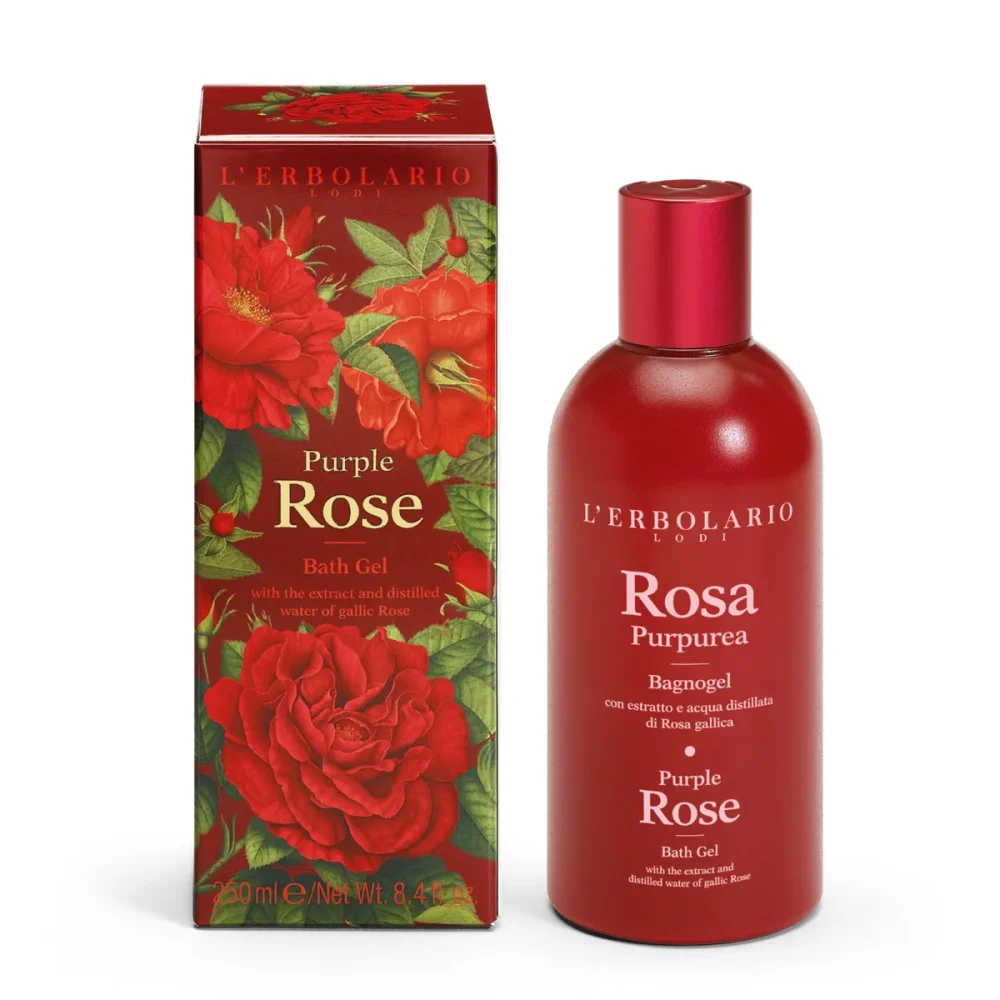 L'Erbolario Purple Rose Gel za tuširanje