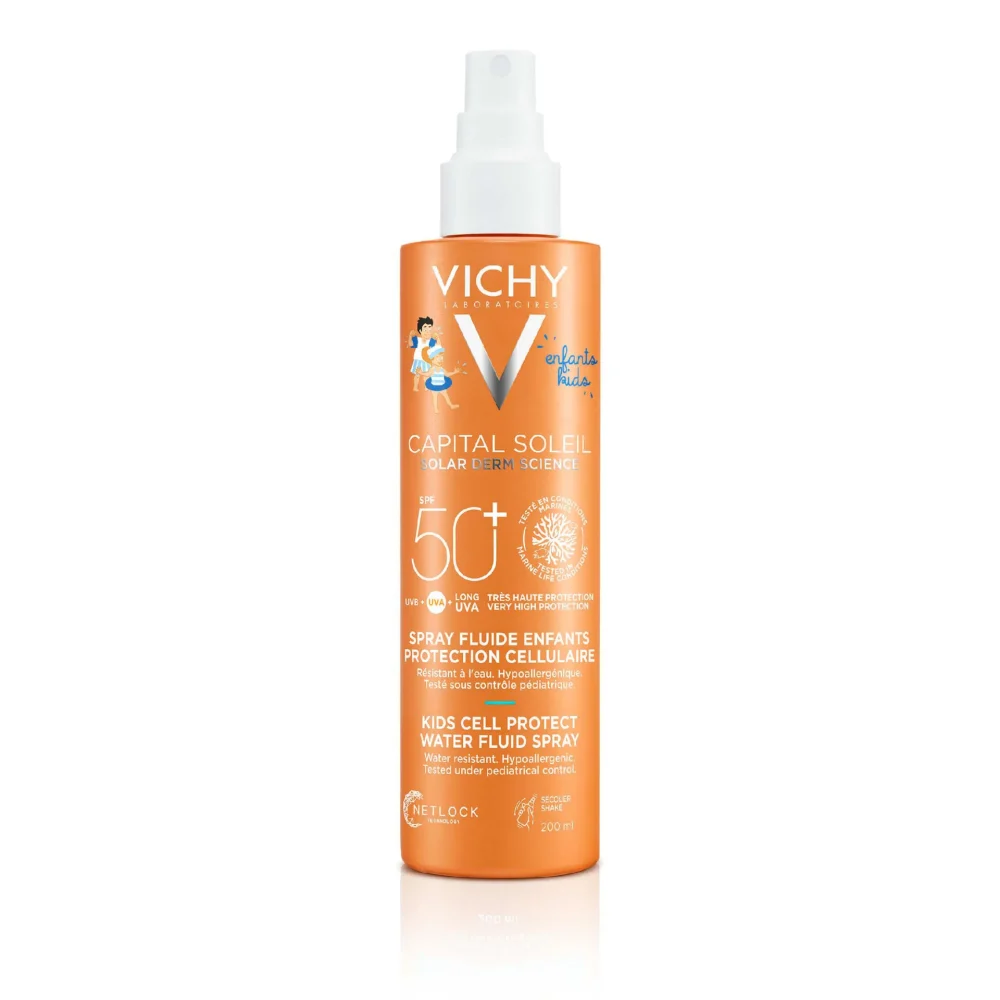 Vichy Capital Soleil vodeni fluid u spreju za djecu SPF50, 200 ml