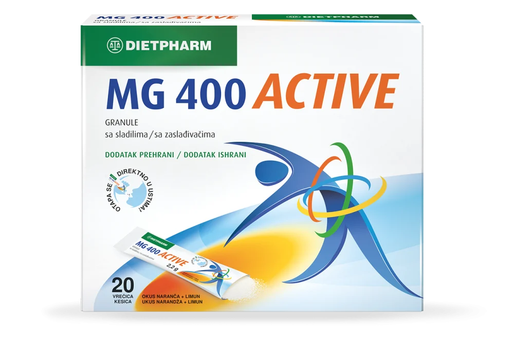 Dietpharm MG 400 Active granule