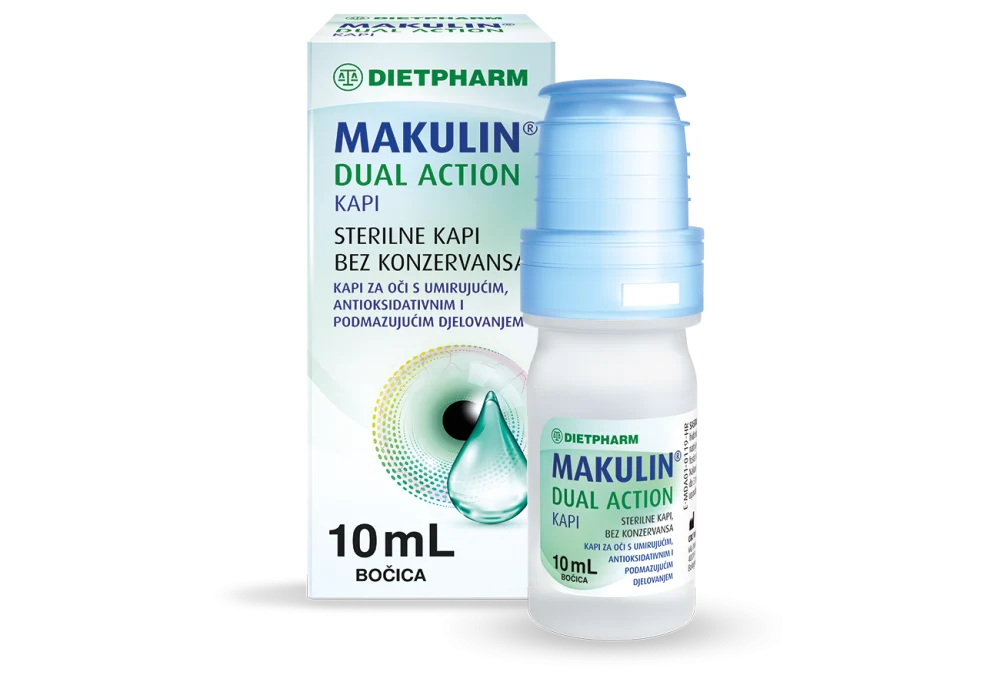 Dietpharm Makulin® Dual Action kapi za oči