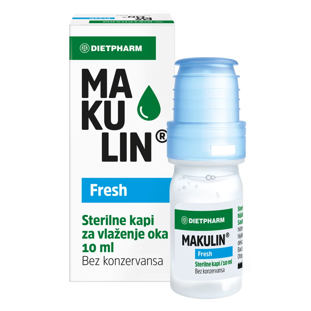 Dietpharm Makulin® Fresh kapi za oči 10 ml