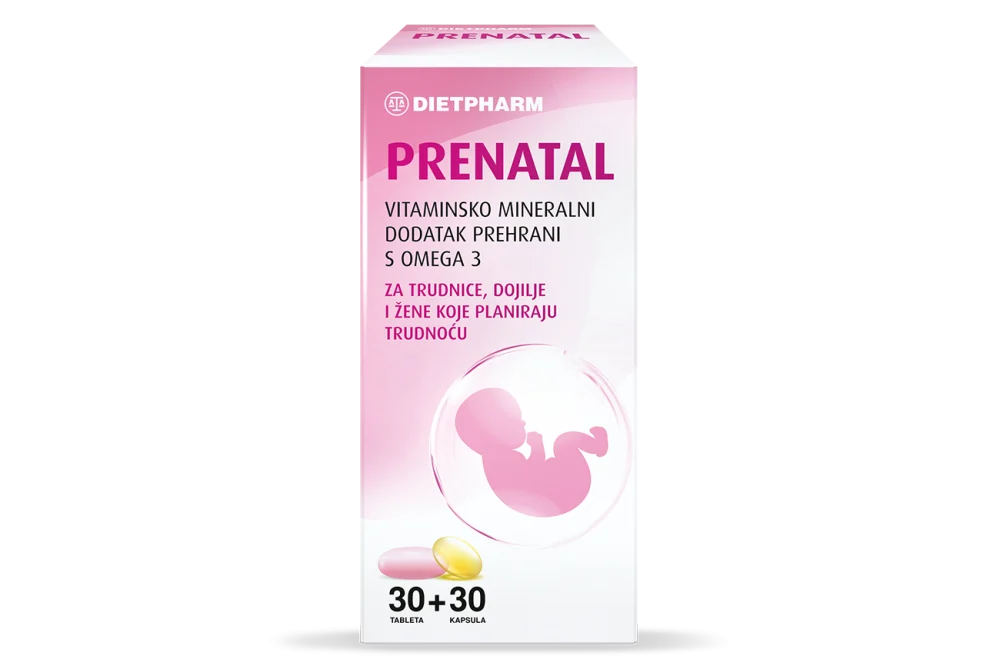 Dietpharm Prenatal tablete i kapsule a30+a30