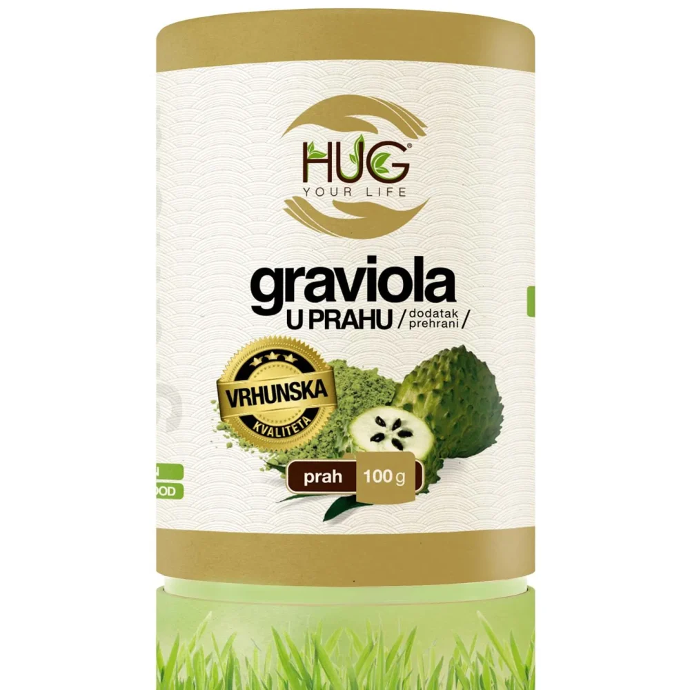 Hug Your Life Graviola prah 100 g