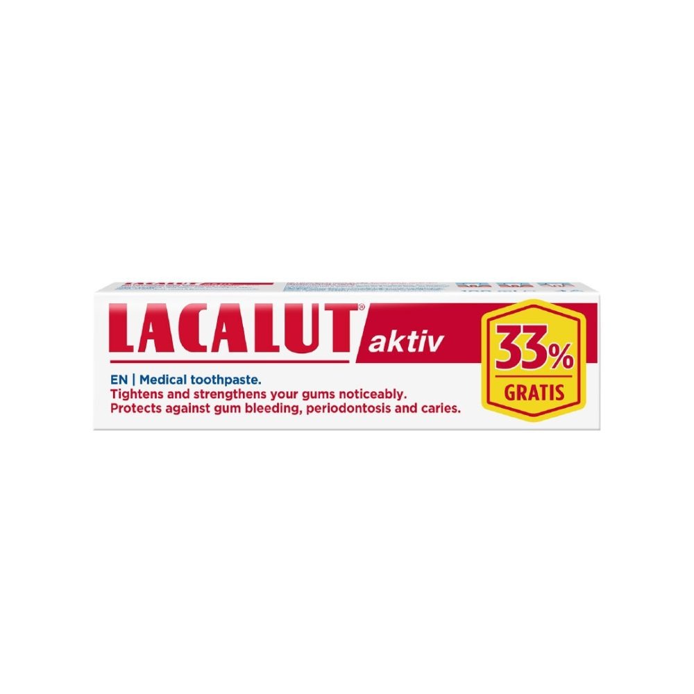 Lacalut Aktiv 100ml (33% gratis)