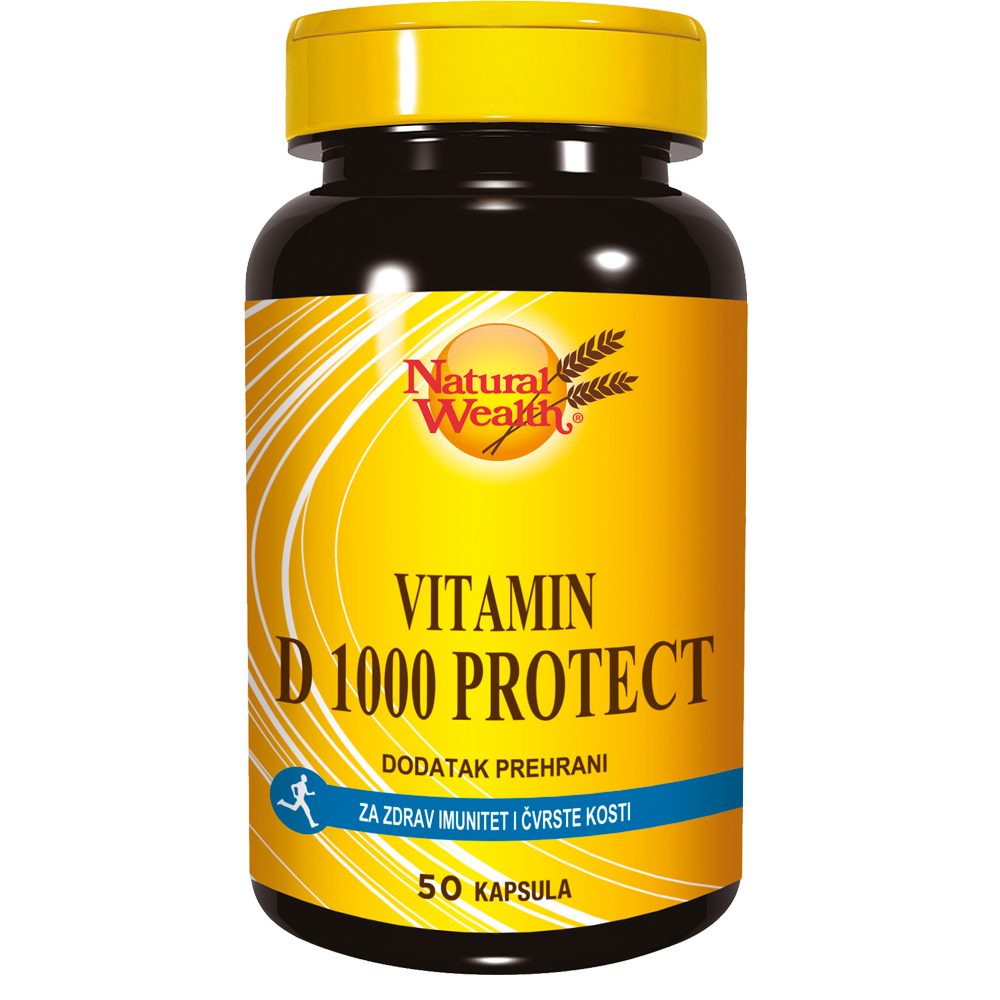 Natural Wealth Vitamin D 1000 Protect kapsule a50