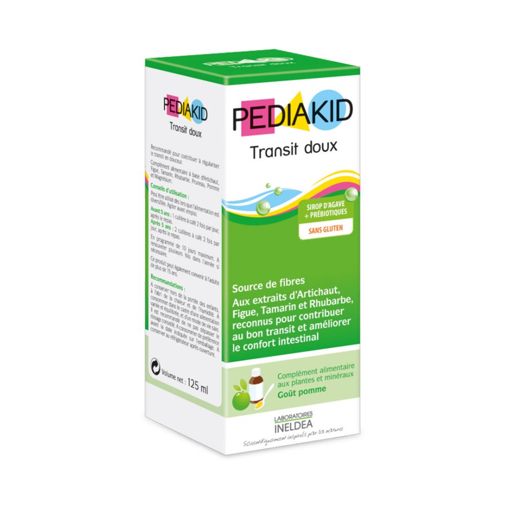 PEDIAKID sirup za njezno reguliranje probave sa okusom jabuke 125 ml