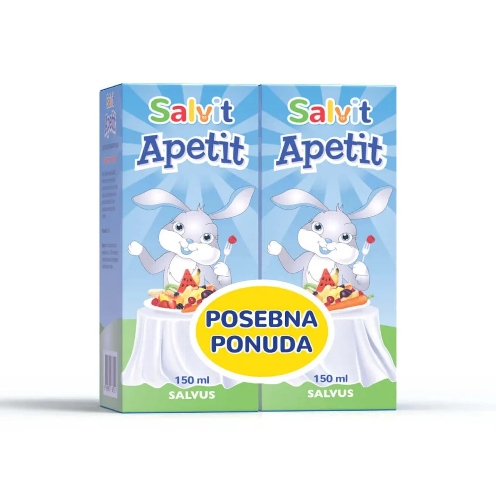 Salvit Apetit 150 ml 1+1 GRATIS