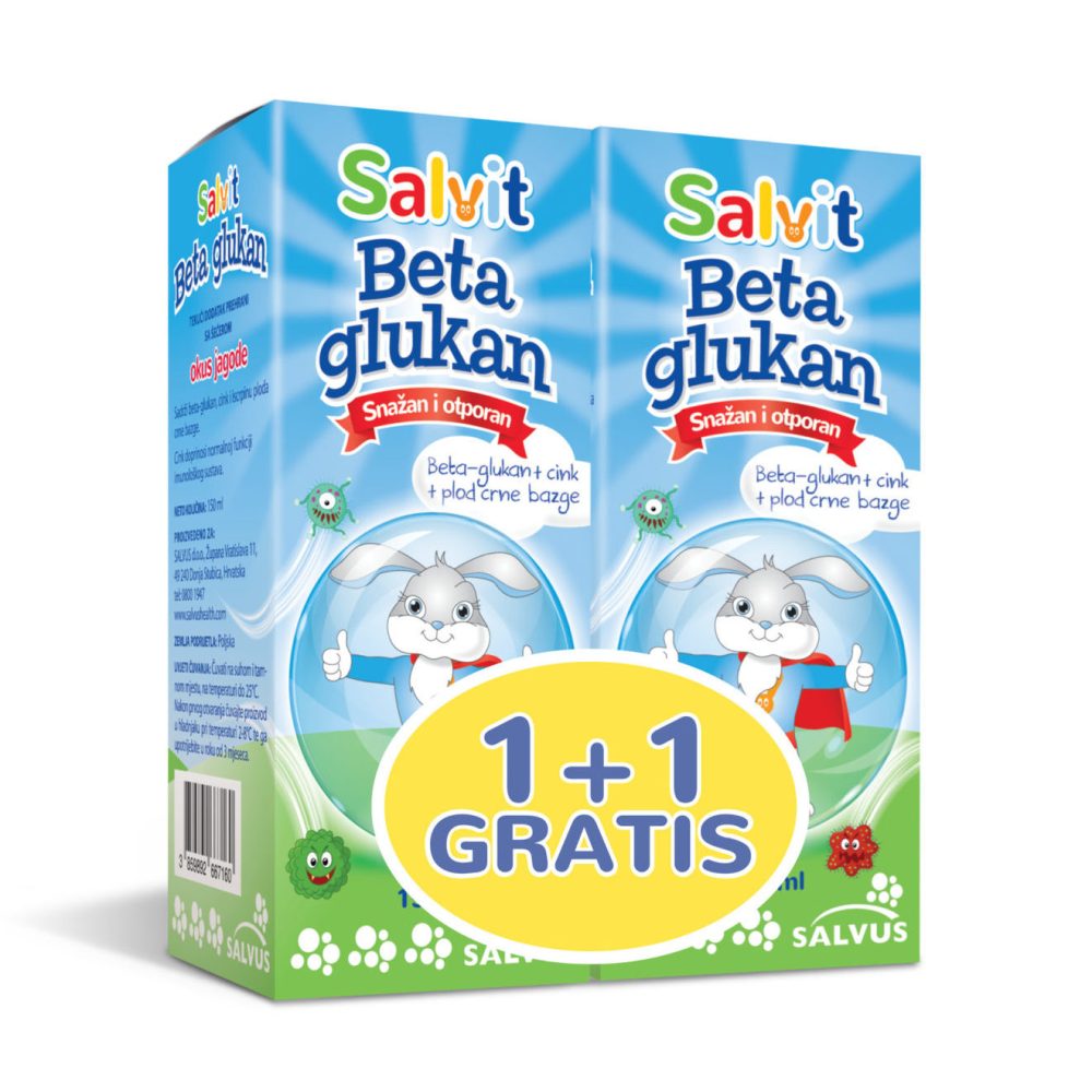 Salvit Beta Glukan 150 ml + GRATIS Beta Glukan 150 ml