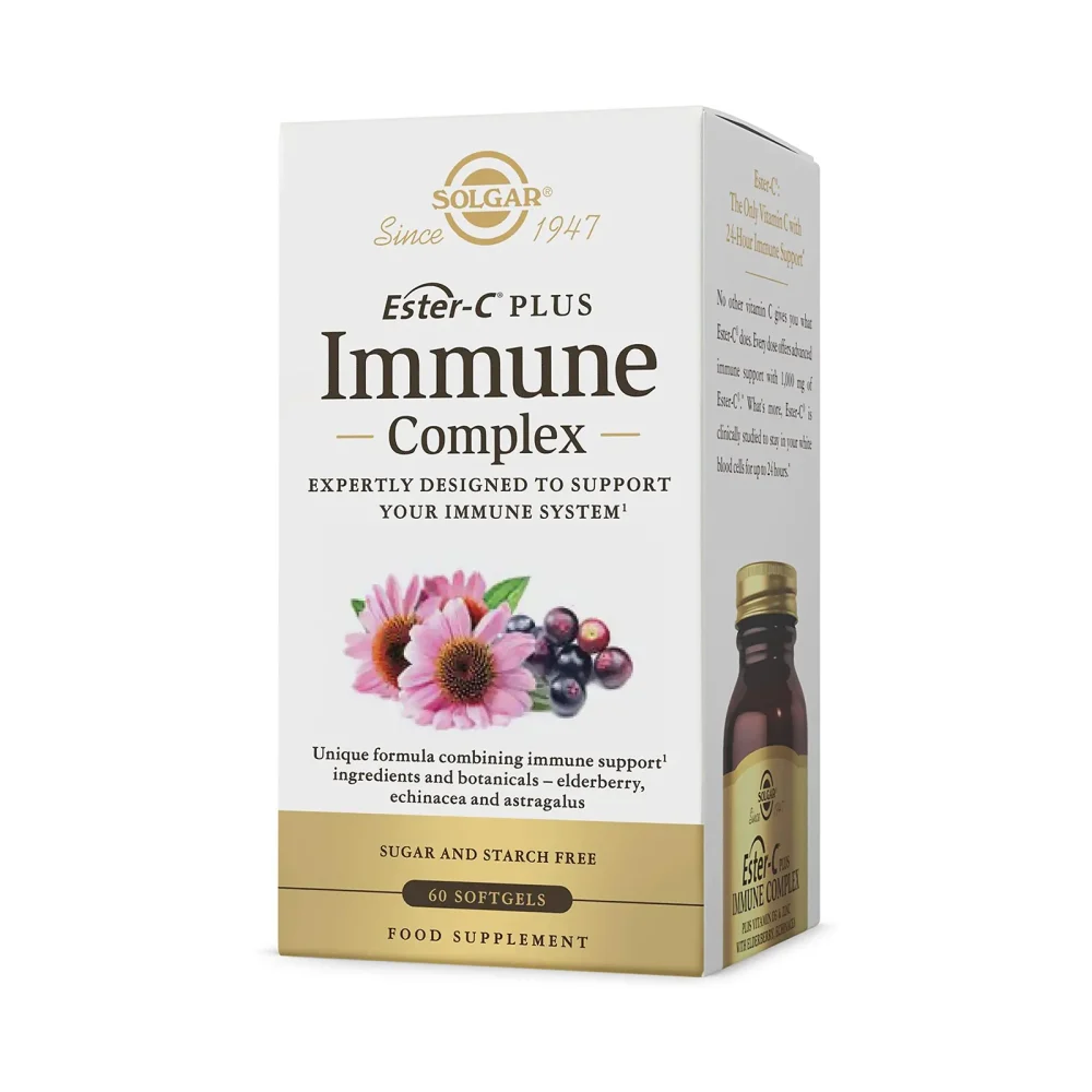 Solgar Ester C plus Immune Complex kapsule a60