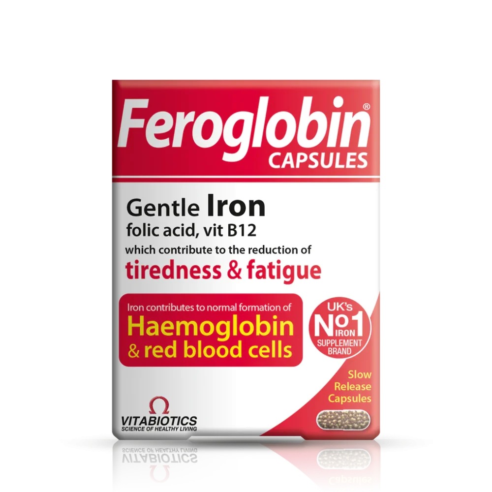 Vitabiotics Feroglobin kapsule a30