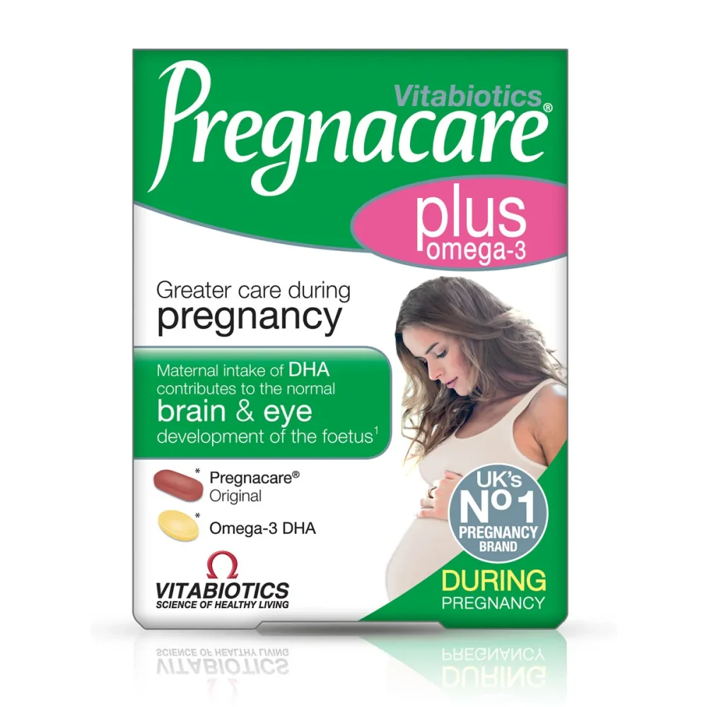 Vitabiotics Pregnacare Plus Omega-3 kapsule a56