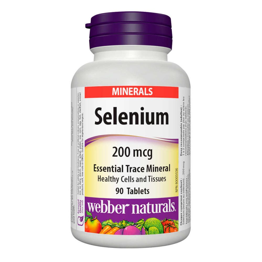 Webber Naturals Selen 200 mcg tablete a90