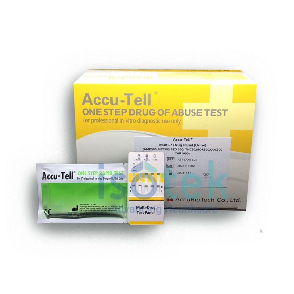 ACCU-TELL® Multi-7 Drug Panel (Urine)