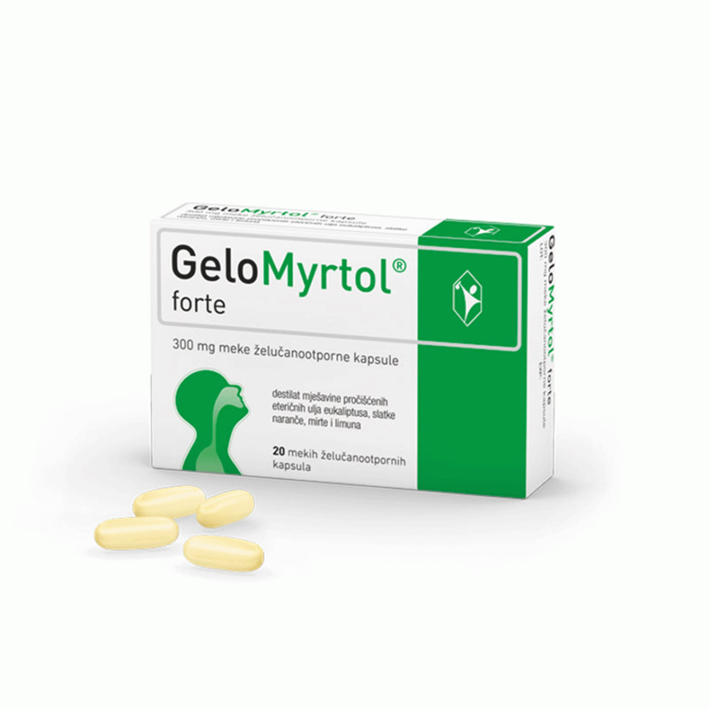 GELOMYRTOL FORTE CAPS 20X300MG A20