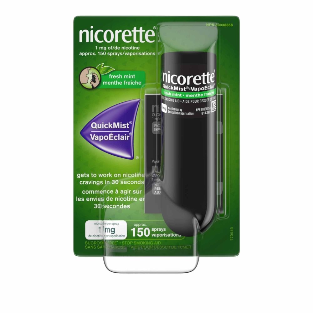 NICORETTE® QuickMist® sprej za nikotin