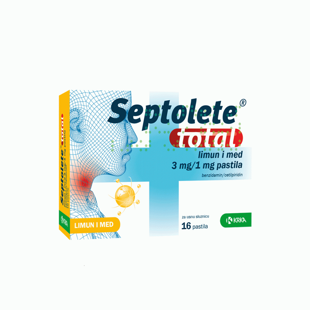 SEPTOLETE TOTAL LIMUN I MED PASTILE A16