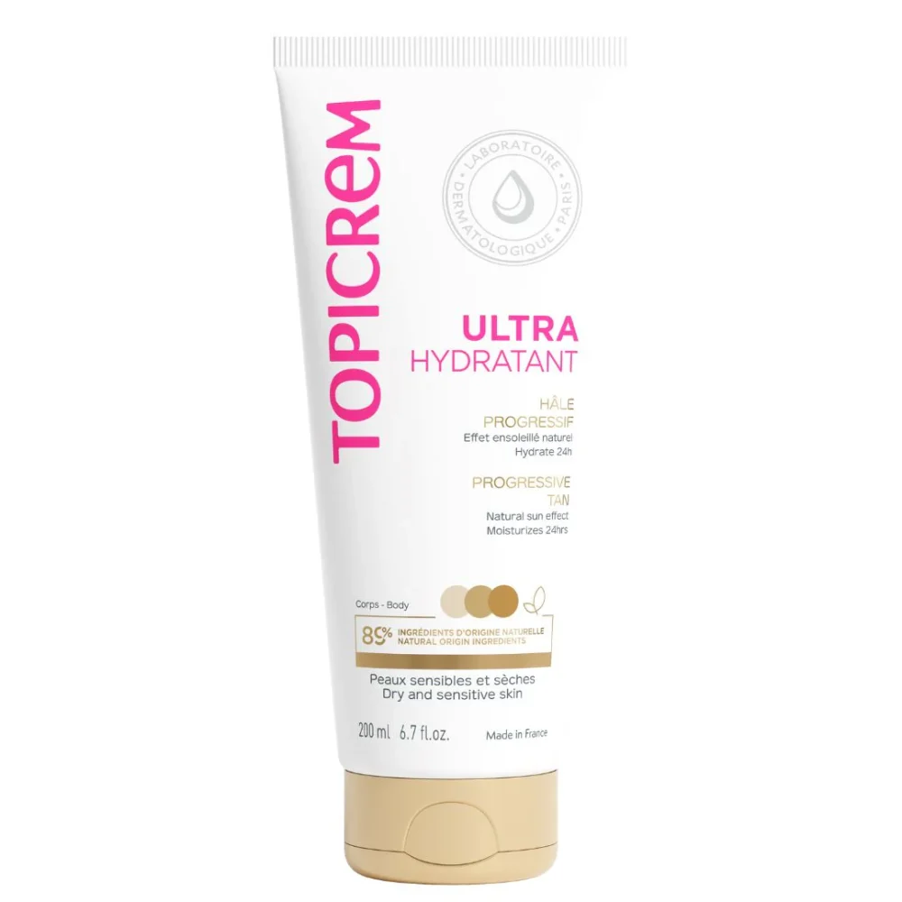 TOPICREM Ultra Hydratant Progressive Tan losion za samotamnjenje 200 ml