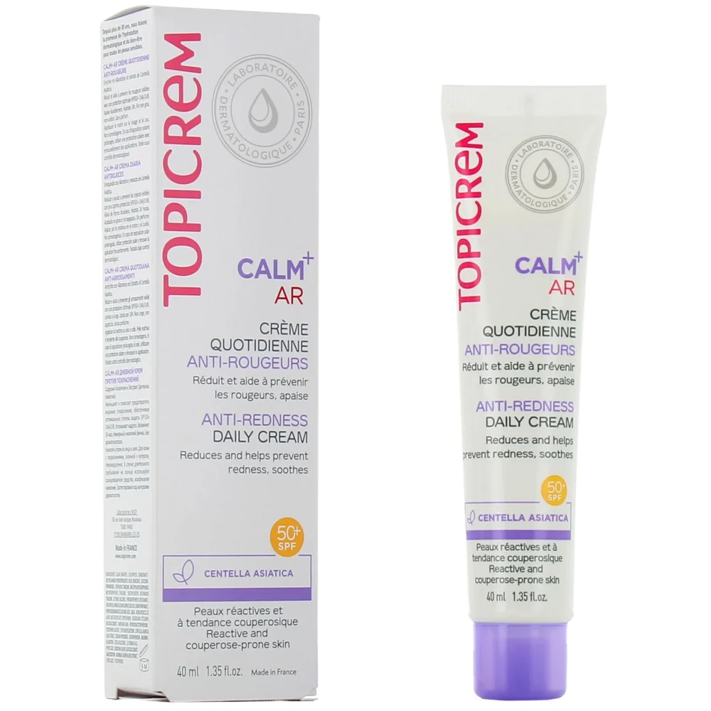 Topicrem CALM+ AR dnevna krema protiv crvenila SPF50+ 40 ml