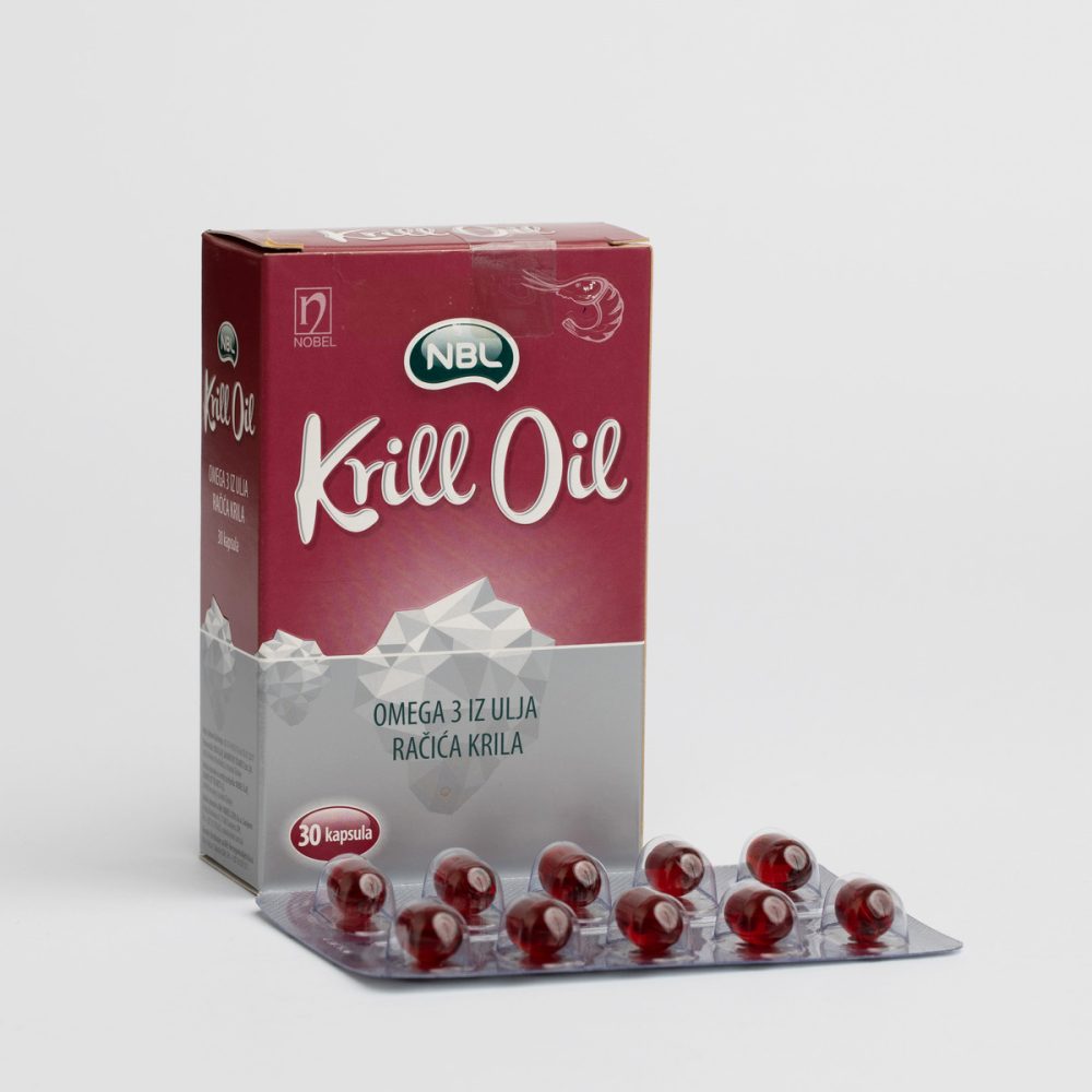 Krill Oil Omega-3 kapsule – 30 kapsula