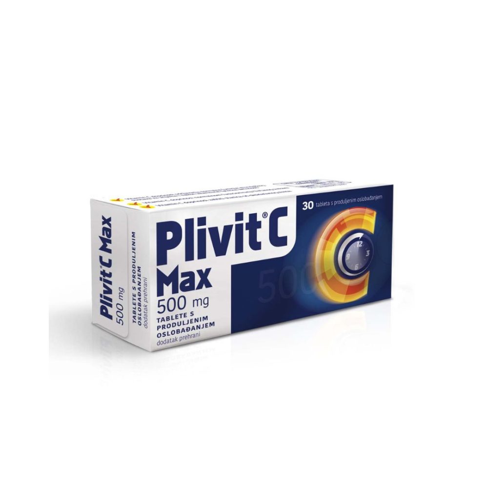 PLIVIT C Max 500 mg 30 tableta