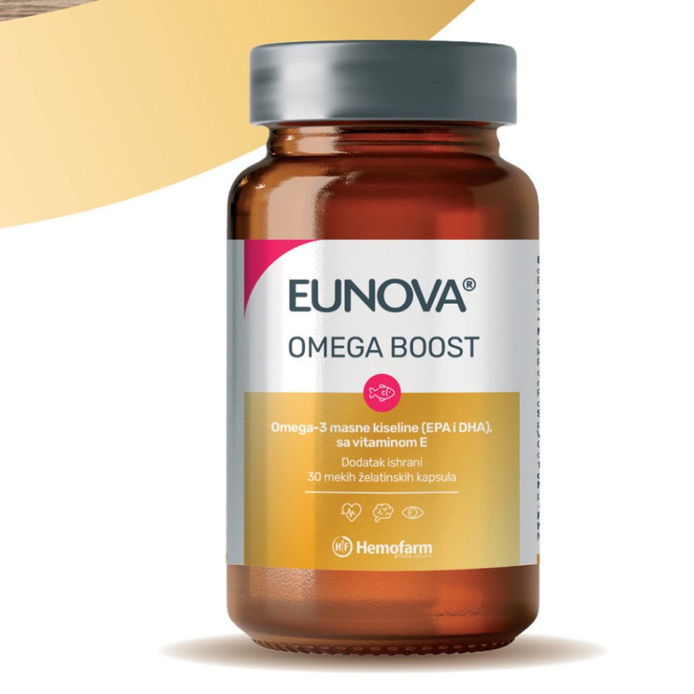 EUNOVA OMEGA BOOST 30 kapsula