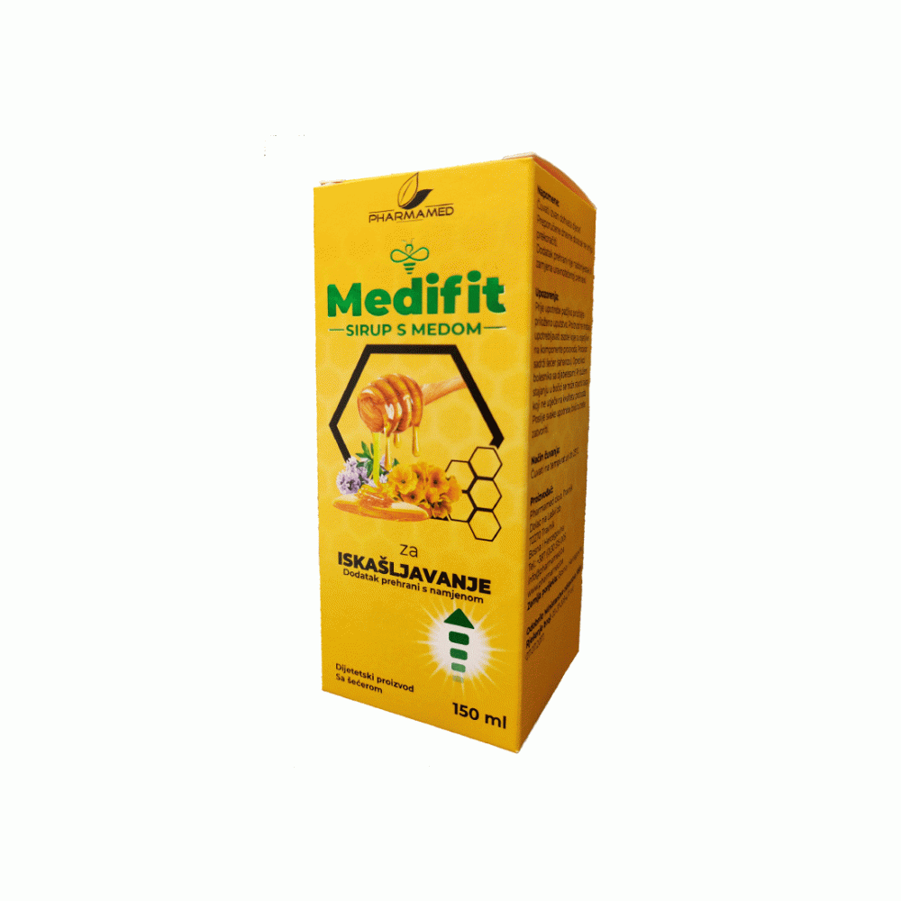 HERBIFIT SIRUP S MEDOM ZA ISKAŠLJAVANJE 150ML