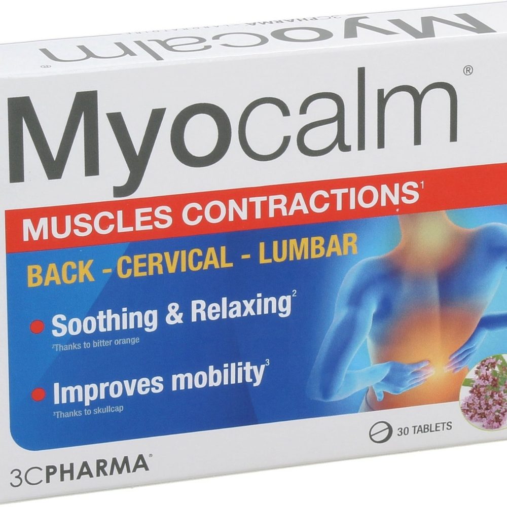 MYOCALM tablete a30, Dodatak prehrani kod bolnih stanja zglobova i mišića