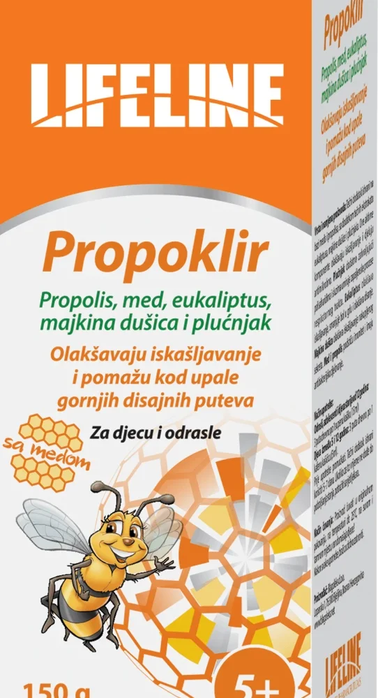 Propoklir sirup za djecu s eukaliptusom, 150 ml