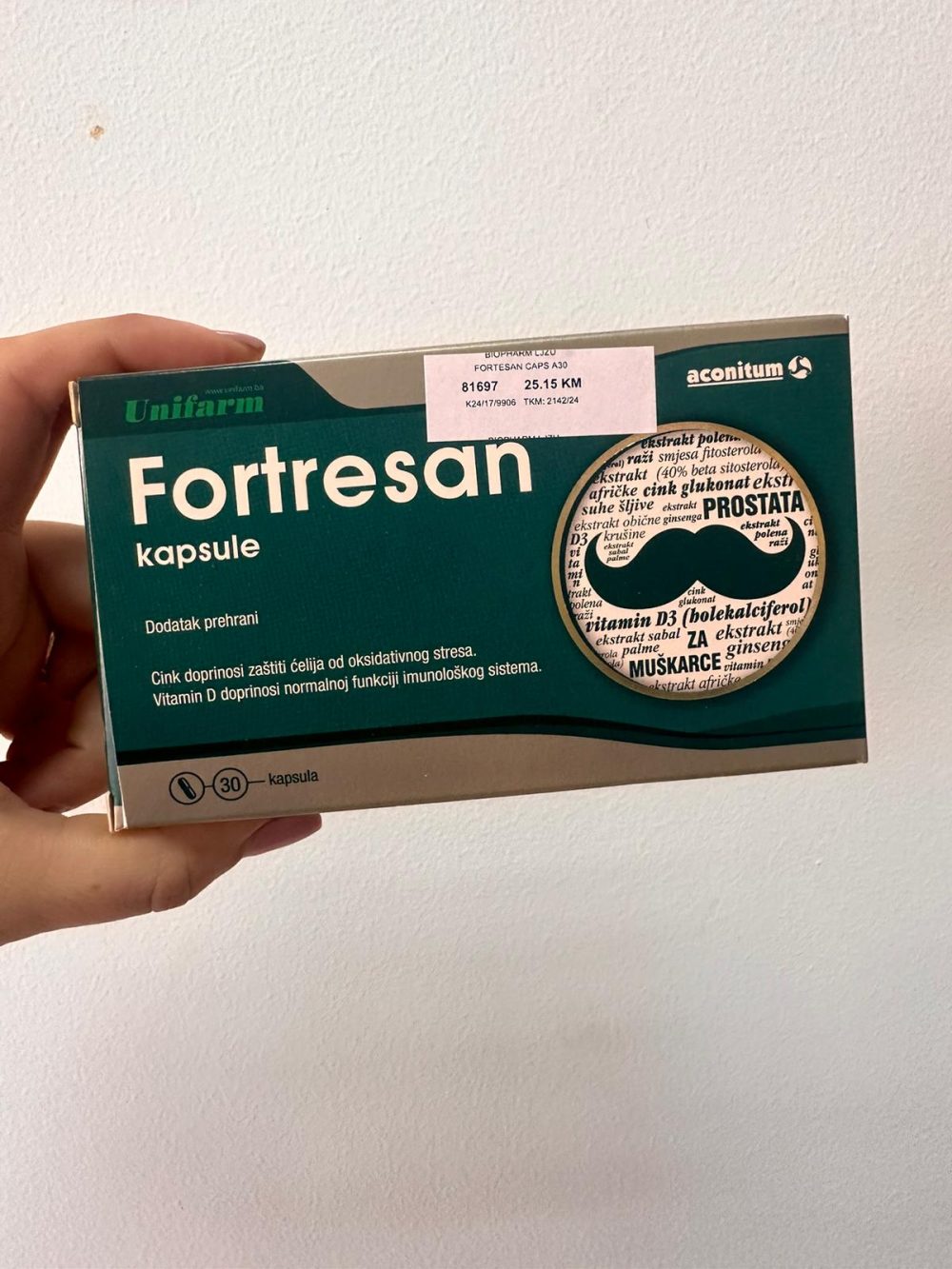 Fortresan kapsule - 30 kapsula