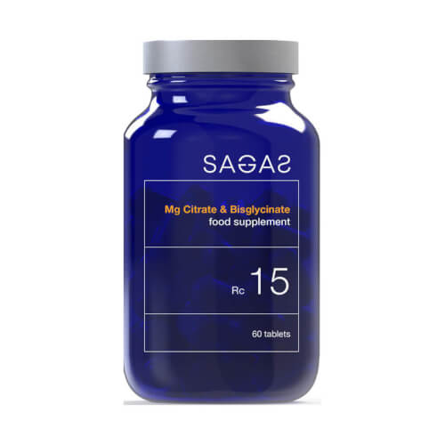 Sagas RC 15 Magnezij citrat i Bisglycinate tablete