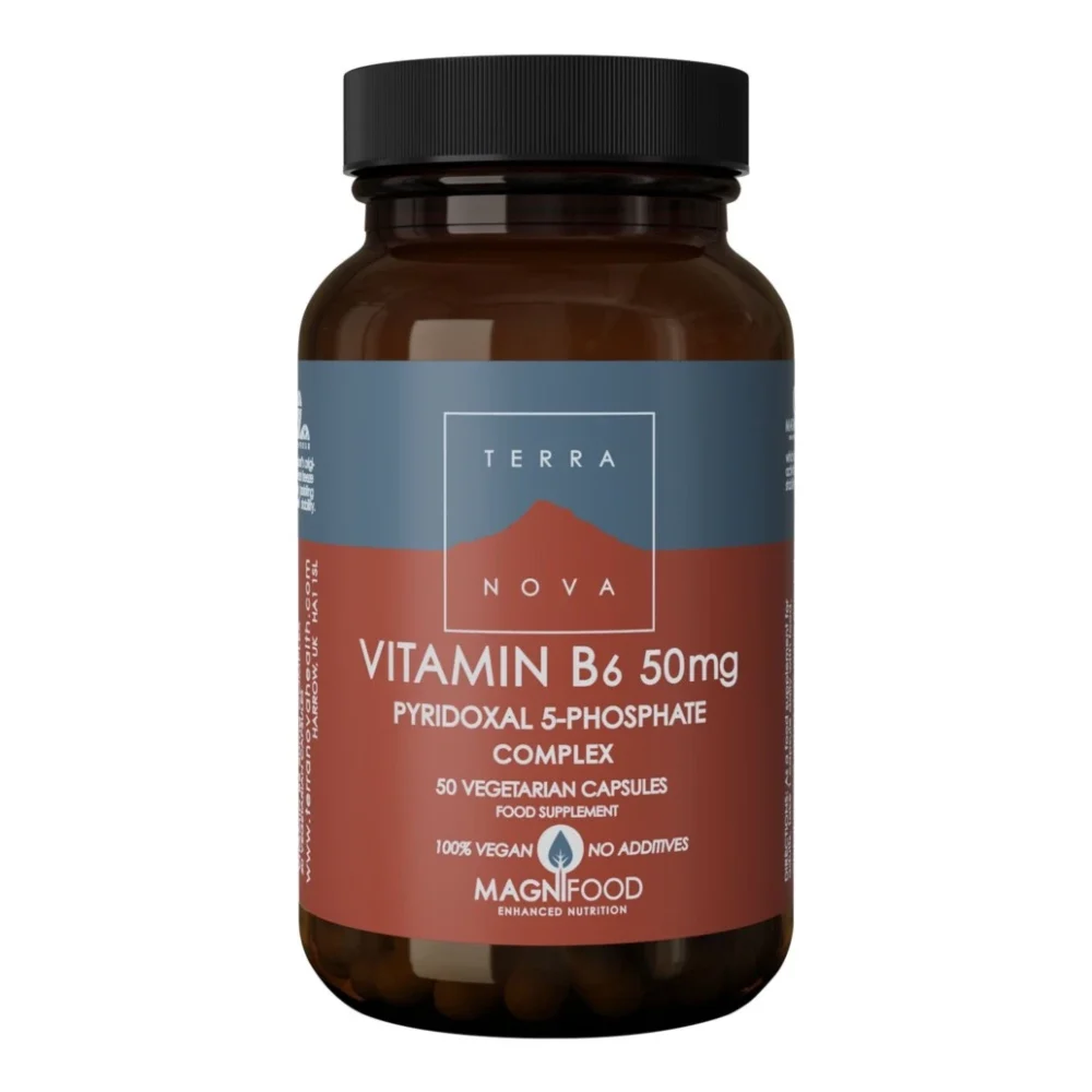 TERRANOVA Vitamin B6 50mg kapsule a50