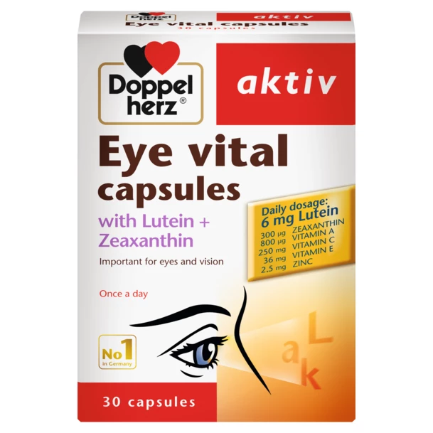 Doppelherz Eye Vital kapsule s luteinom + zeaksantinom