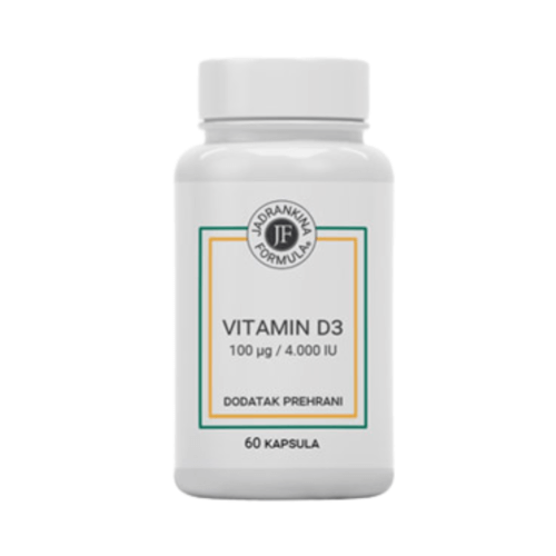 JadroMel Vitamin D3 4000 IU 60 kapsula