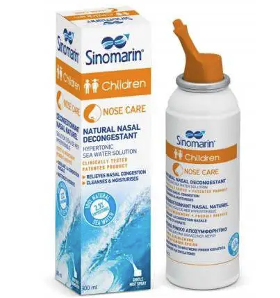 SINOMARIN® CHILDREN 100ml, Prirodan sprej za očepljenje nosa i godnji dišnih puteva kod djece