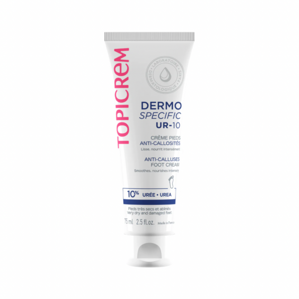 TOPICREM DERMO SPECIFIC UR10 KREMA ZA ZADEBLJALU KOŽU STOPALA,RUKU,LAKTOVA 75ML