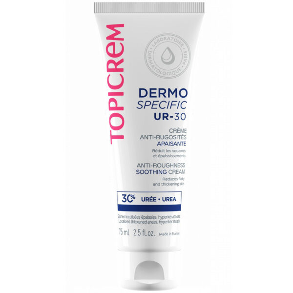 TOPICREM DERMO SPECIFIC UR30 KREMA PROTIV HRAPAVOSTI,GUŠČJE KOŽE I URASLIH DLAČICA 75ML
