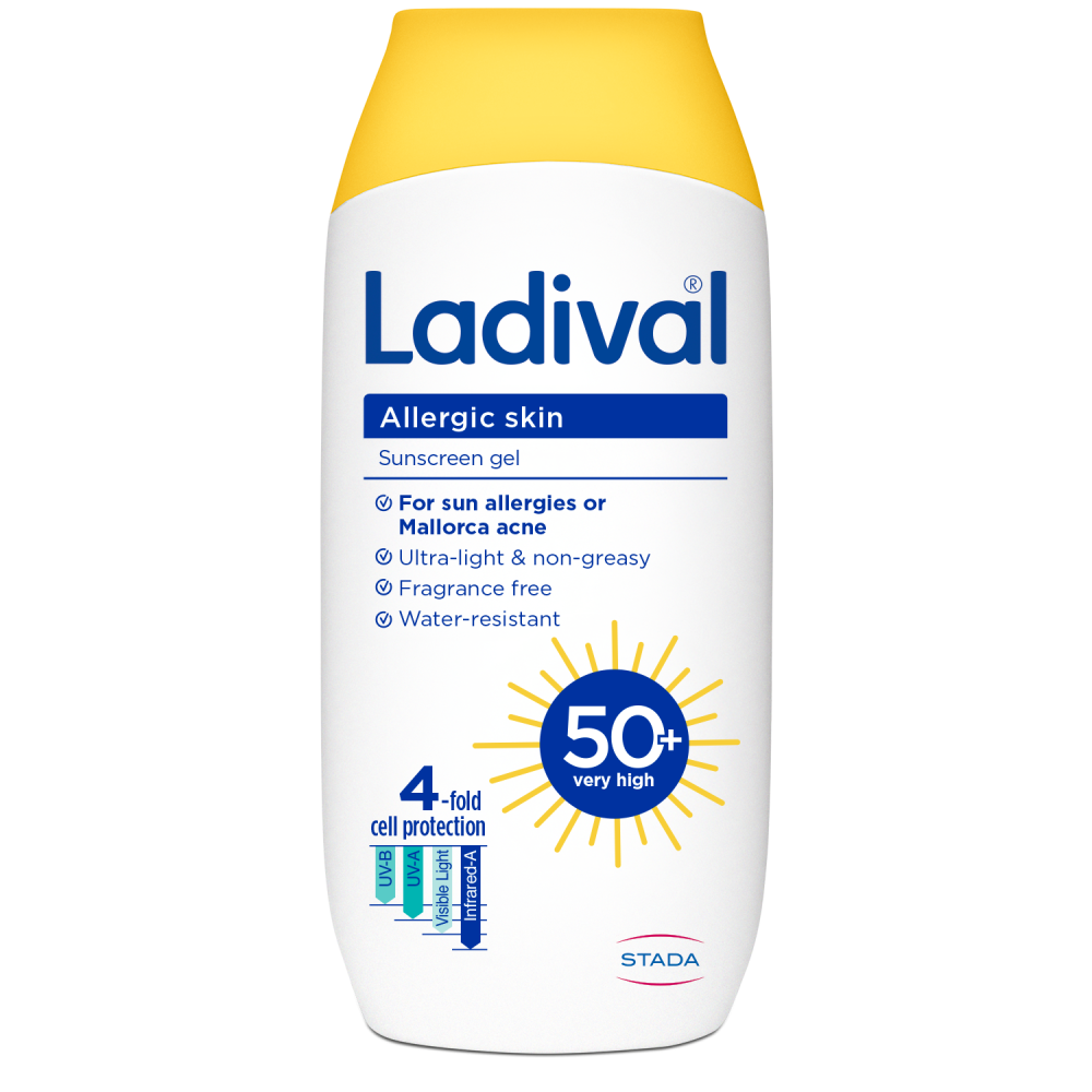 Ladival Gel za kožu sklonu alergiji SPF50+ 200 ml